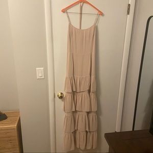 Reformation Ruffed Dress- Worn as Bridesmaid dress